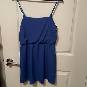 Blue Aqua Mini Dress